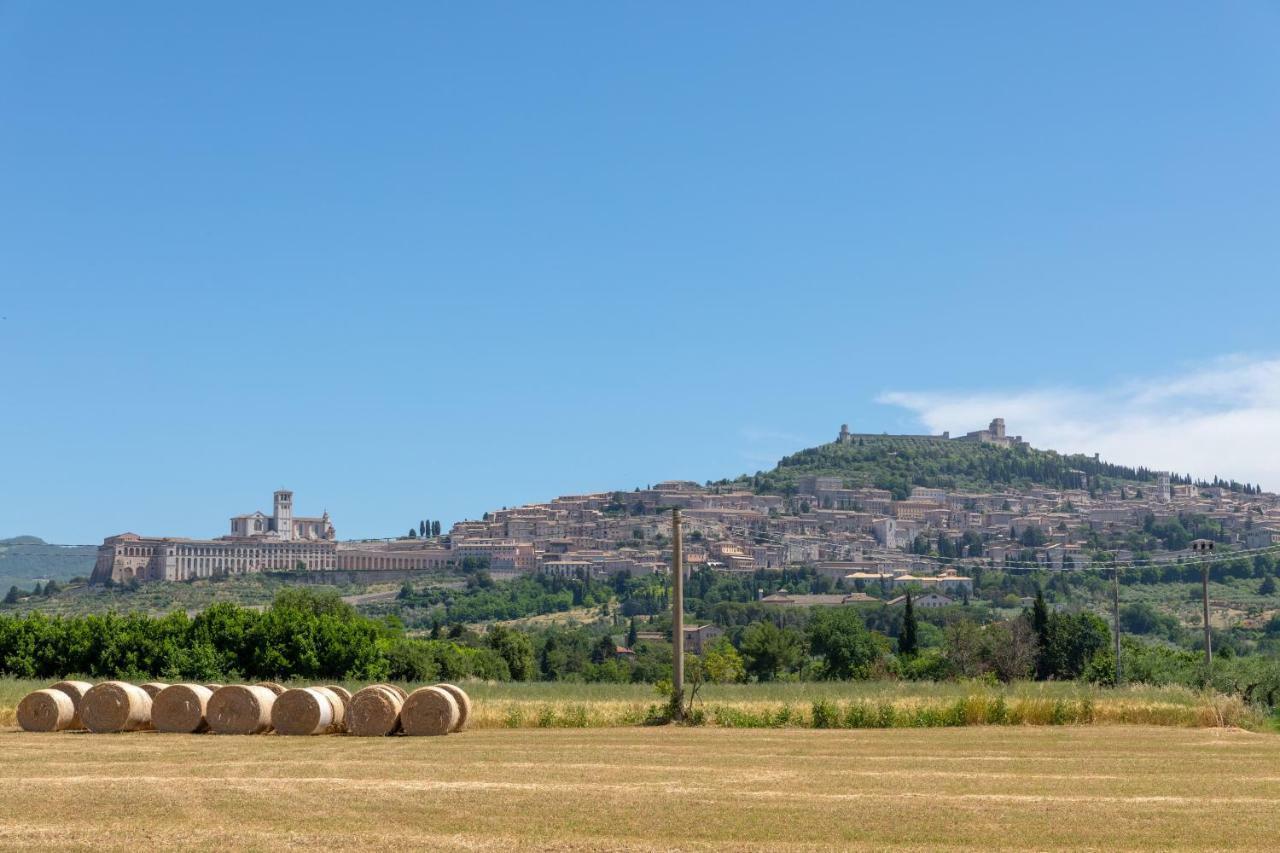 Hotel Villa Elda Assisi Bagian luar foto
